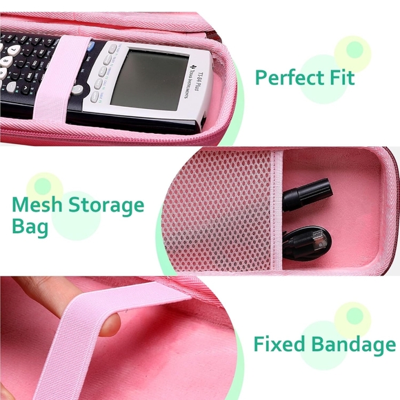 Texas Instruments Pink Calculator Case - Picture 3 of 5